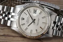 SERVICED VINTAGE ROLEX DATEJUST 1601 SS 36MM CAL.1570 JUBILEE C1973 #1446