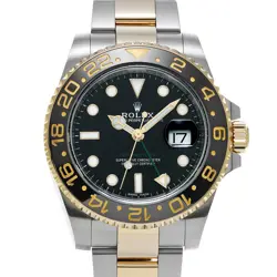 ROLEX GMT-MASTERII 116713LN BLACK WATCH 675555