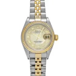 ROLEX DATEJUST 79173NRD YELLOW SHELL WATCH 674900