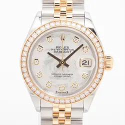 ROLEX DATEJUST 279383RBR SS×YG SS×YG AT SHELL-FACE 3 EXTRA LINKS