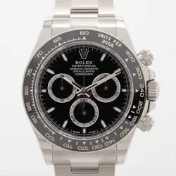 ROLEX DAYTONA 126500LN SS AT BLACK DIAL 1 EXTRA LINK