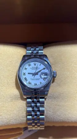 ROLEX 2006 WOMEN'S DATEJUST 179173 26MM TWO-TONE WATCH SHORT BRACELET