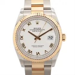 ROLEX DATEJUST 126233 SS×YG SS×YG AT WHITE DIAL