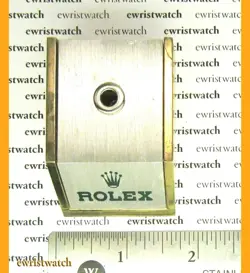 Genuine 70's Rolex Solid Steel Brass Watch Display Stand 507h with C-clip Holder