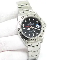 ROLEX 16570 EXPLORER II WITH BLACK DIAL