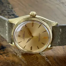1962 14K ROLEX OYSTER PERPETUAL REF 1005, CHRONOMETER