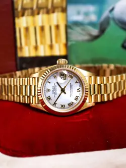 ROLEX LADY-DATEJUST LADY-PRESIDENT 69178 RARE MOTHER OF PEARL DIAL