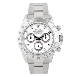 ROLEX COSMOGRAPH DAYTONA STAINLESS STEEL WHITE DIAL 40MM 116520
