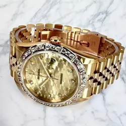 Diamond Rolex Datejust  16018 "Chevrolet"