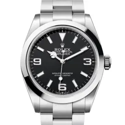 ROLEX EXPLORER 224270 UNWORN 2025 MAY BLACK STEEL 40 MM