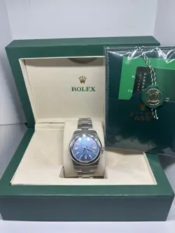 ROLEX MEN'S LUXURY STAINLESS STEEL WATCH ONE TO ONE
