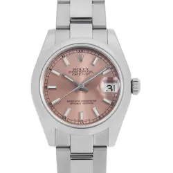 ROLEX DATEJUST 178240 PINK BAR Z NUMBER SECOND HAND BOYS (UNISEX)