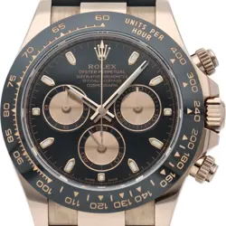 ROLEX COSMOGRAPH DAYTONA WATCH 116515LN K18PG/RUBBER MENSWATCH BLACK USED