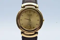 ROLEX CELLINI WOMEN'S WATCH 6622 QUARTZ 1 5/16IN VINTAGE 18K 750 GOLD BEAUTIFUL
