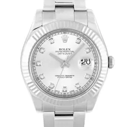 ROLEX DATEJUST II 116334G WITH 3-ROW BRACELET #060