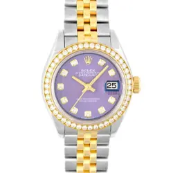 ROLEX DATEJUST 28 279383RBR PURPLE DIAL COMBI #005