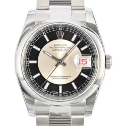 ROLEX DATEJUST 116200 RANDOM NUMBER SILVER A 81942
