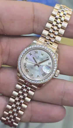 ROLEX DATEJUST LADY WATCH 28MM ROSE GOLD REF.279135 AUTOMATIC