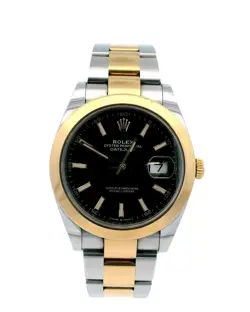 ROLEX DATEJUST 126303 BLACK DIAL W/CARD