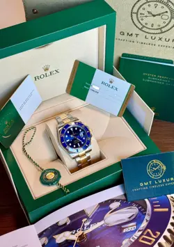 2019 Rolex Submariner “Bluesy” Full Set 116613LB 40mm Sunburst Blue Dial
