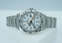 Rolex 226570 EXPLORER 2 POLAR WHITE DIAL NEW MODEL 2024 WARRANTY FULL SET