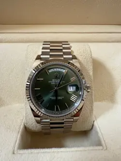 ROLEX DAYDATE 40MM WHITE GOLD   AUTHENTIC GUARANTEE