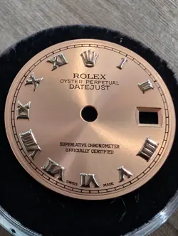 GENUINE ROLEX DATEJUST 26MM SALMON/PINK ROMAN DIAL 6916 69160 179160