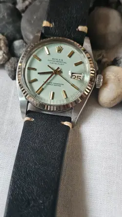 VINTAGE ROLEX DATEJUST 1601 MINT DIAL MEN'S AUTOMATIC WATCH 1973