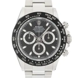 ROLEX DAYTONA 116500LN BLACK WARRANTY 2022 BOX/PAPER
