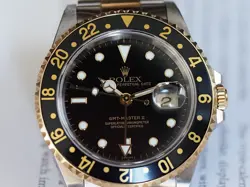 Rolex GMT Master II 16713 Two Tone Box Papers 1999 Very Clean