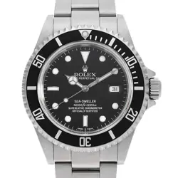 ROLEX SEA-DWELLER 16600 BLACK M NUMBER SECOND HAND MENS
