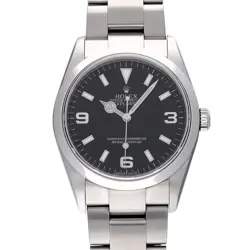 ROLEX EXPLORER 114270 BLACK WATCH 675909