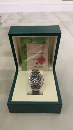 ROLEX COSMOGRAPHWHITE GOLD MENS WATCH