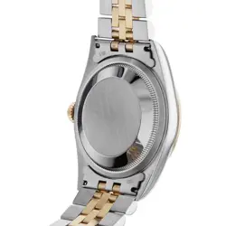 ROLEX DATEJUST 10P DIAMOND 16233G BLACK U 239192