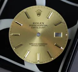CADRAN ROLEX DATEJUST 36MM - CHAMPAGNE. 16233/16013