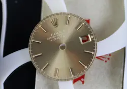 CADRAN ROLEX OYSTER PERPETUAL DATE CHAMPAGNE 26MM