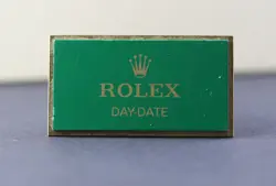 ROLEX - DAYDATE PLAQUES DISPLAY