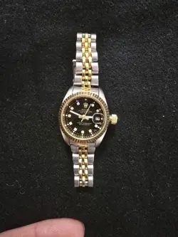 LADIES ROLEX 26MM DATEJUST  DIAMOND DIAL STAINLESS/GOLD - JUBILEE BRACELET