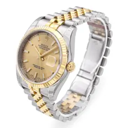 Rolex Datejust Stainless Steel & 18k Yellow Gold Automatic Men's Watch 116233