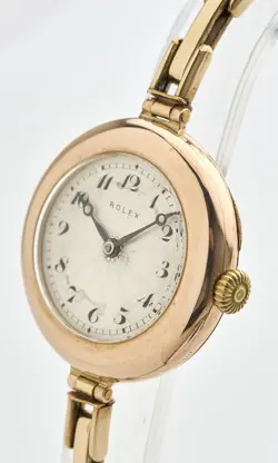 ROLEX EXTRA PRIMA 9K GOLD ‘1923’ ART DECO LADIES VINTAGE WATCH 27MM, SERVICED