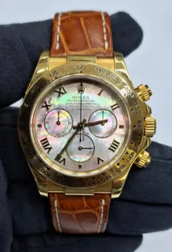 ROLEX DAYTONA MOTHER OF PEARL 116518. NAKED