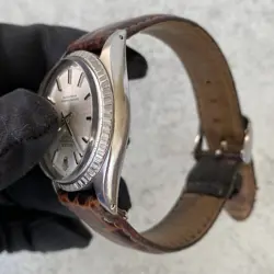 1969 Rolex Datejust Oyster Perpetual 1603 Engine Turned Bezel Swiss Watch