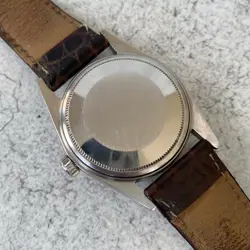 1969 Rolex Datejust Oyster Perpetual 1603 Engine Turned Bezel Swiss Watch