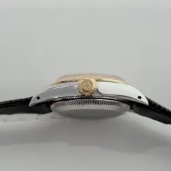 Rolex Oyster Perpetual 67193 18k 25mm Gold SS Lady Automatic 1980s Luxury RA457