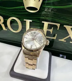 ROLEX DATE DATEJUST 6517 18K PINK GOLD LADIES 26MM