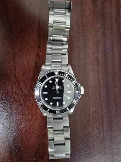 ROLEX SUBMARINER NO DATE 14060 BLACK DIAL MENS WATCH