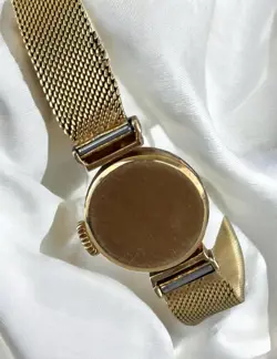 Vintage 18K Gold Rolex Elegant Orchid Cocktail Watch Petite 22.36gr approx.