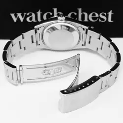 Rolex Datejust 31 78274, Steel & White Gold, Black Mother of Pearl Diamond, O...