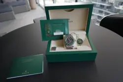 2021 ROLEX SUBMARINER 126610LV GREEN BEZEL FULL SET BOX & PAPERS PRE-OWNED