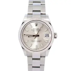 ROLEX DATEJUST 31MM SILVER DIAL WATCH 278274